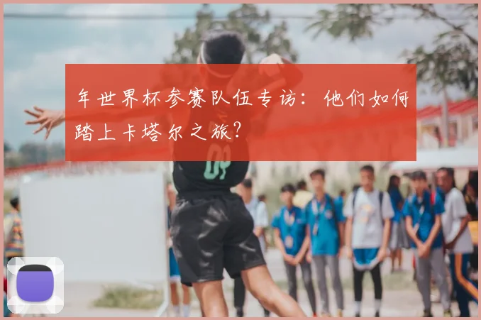 年世界杯参赛队伍专访：他们如何踏上卡塔尔之旅？