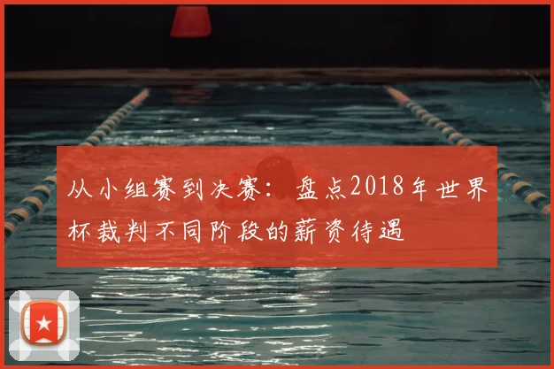 从小组赛到决赛：盘点2018年世界杯裁判不同阶段的薪资待遇