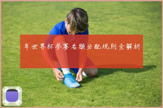 年世界杯参赛名额分配规则全解析