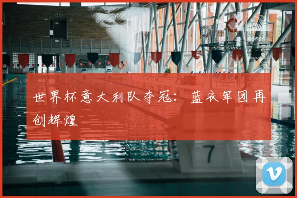 世界杯意大利队夺冠:蓝衣军团再创辉煌
